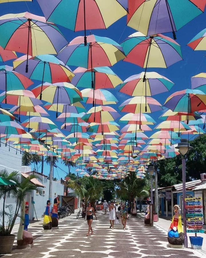 Linda casa de condomínio na praça 21 Porto de Galinhas Exterior foto